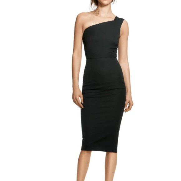 Roland Mouret for Banana Republic black dress Size 0 - Picture 1 of 4